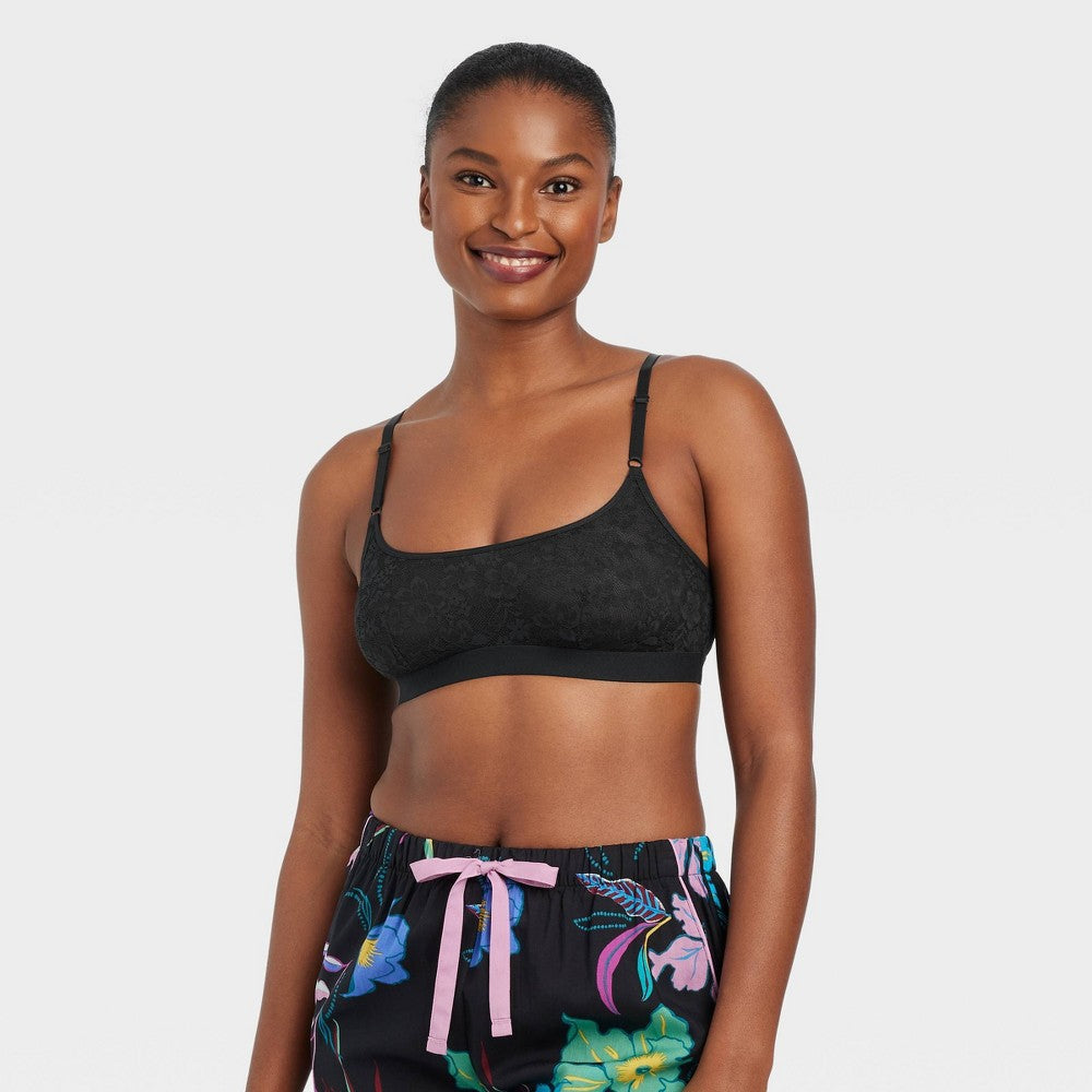 Women's Lace Bralette - Auden™ Black L