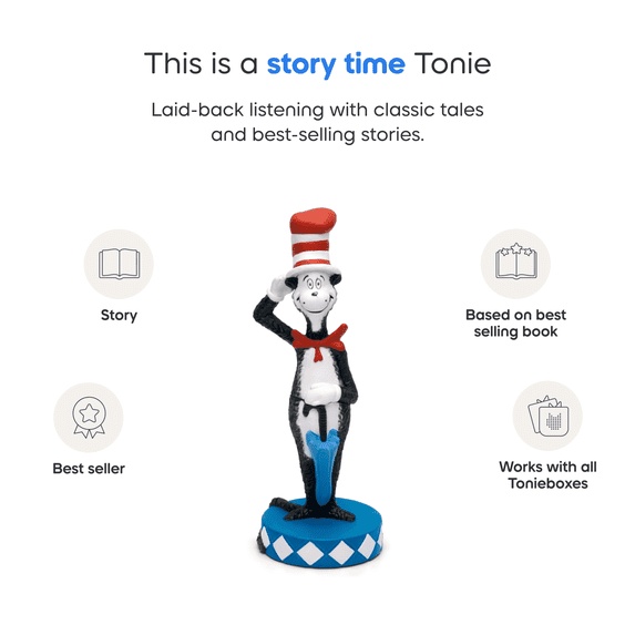 tonies Cat in the Hat Adventure Book with Creatures Stories Ages 3+
