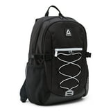 Reebok Men’s Bristol Backpack with 13” Laptop Sleeve, Black