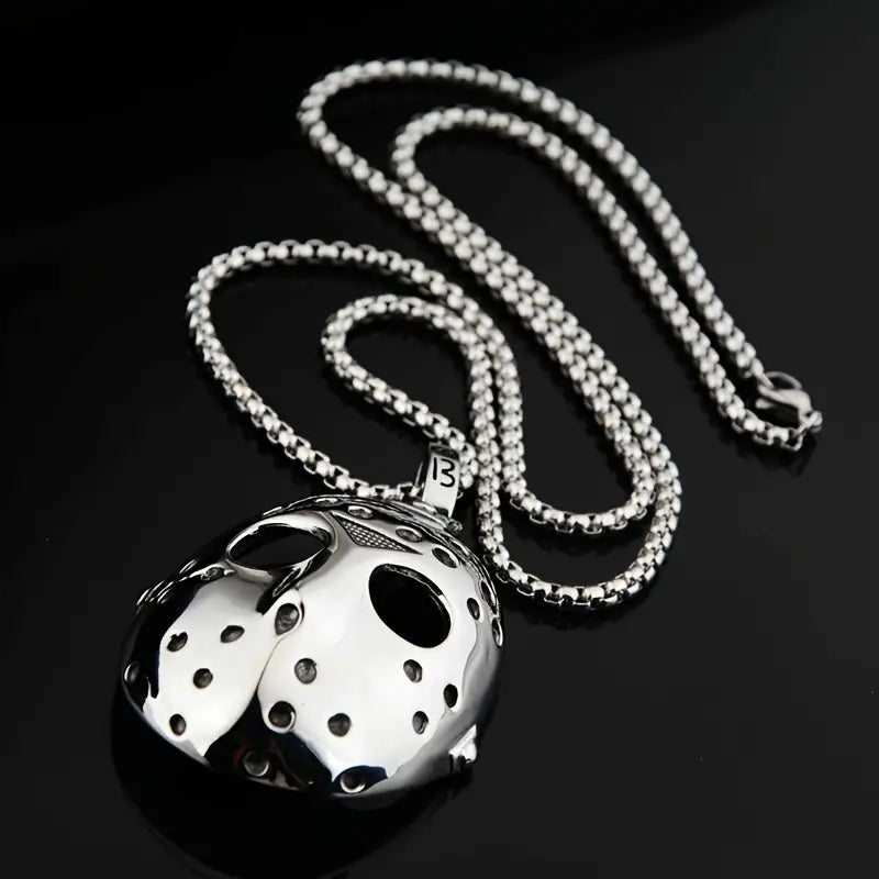 Jason Mask Necklace