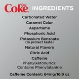 Diet Coke Diet Cola Soda Pop, 16.9 fl oz Bottle