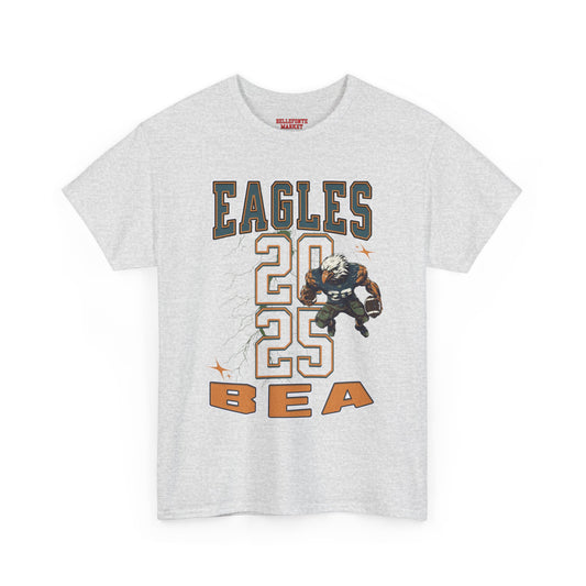 Eagles 2025 Unisex Heavy Cotton Tee - Casual Sportswear for Fans
