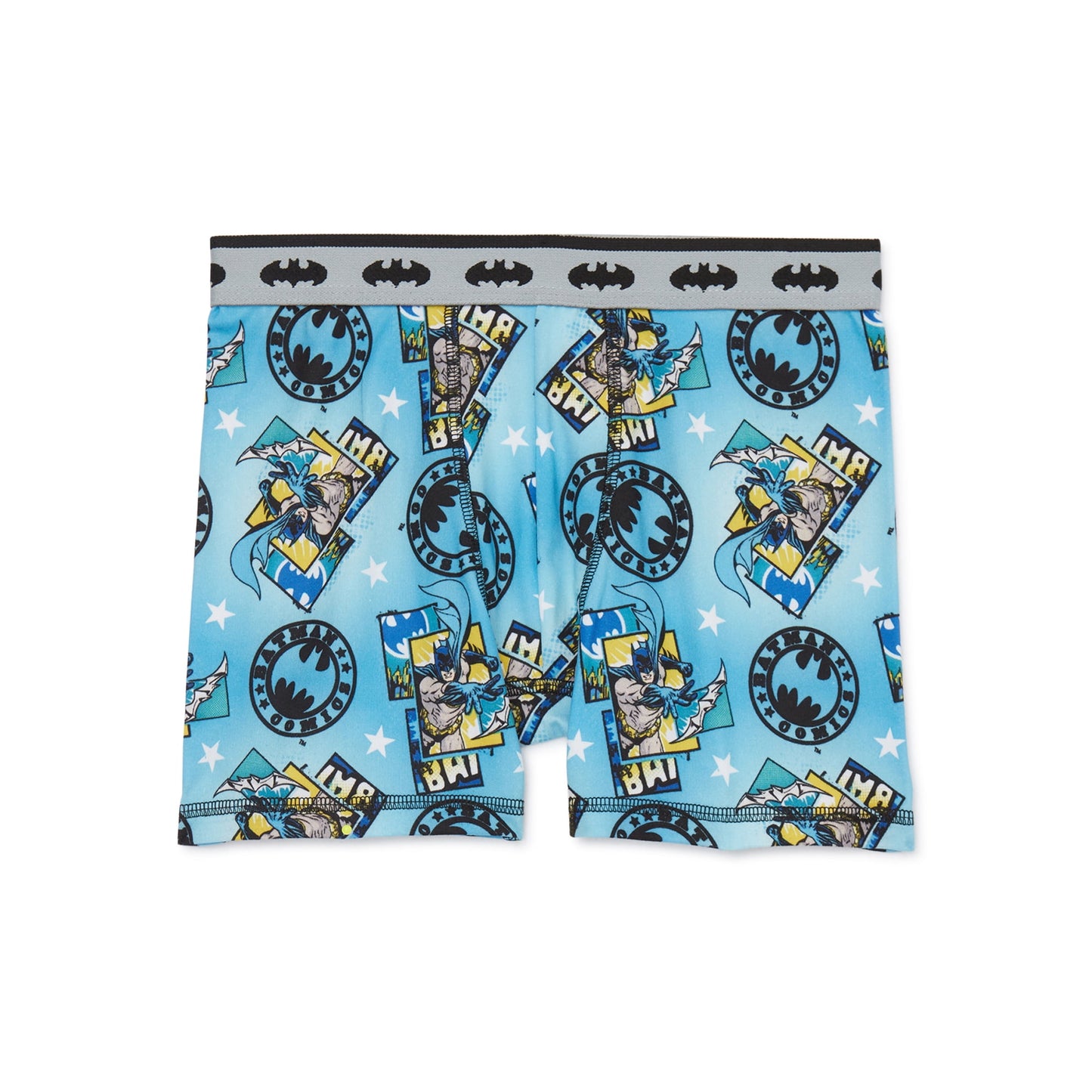 Batman Boys Performance Boxer Briefs Underwear, 4-Pack, Sizes 4-10