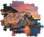 Dusk in Manarola, 1000 piece puzzle in modular box