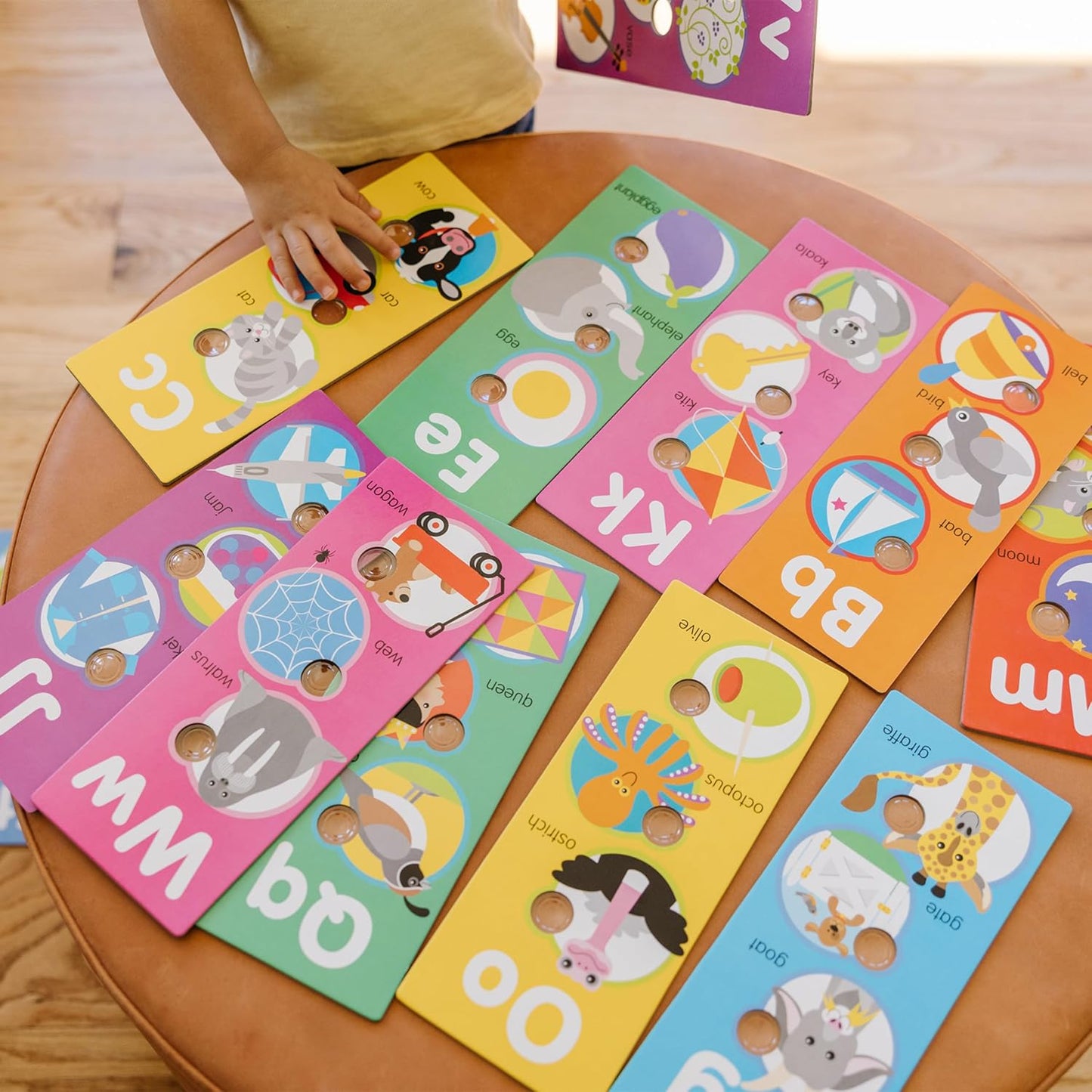 Melissa & Doug Poke-a-Dot Alphabet Learning Cards