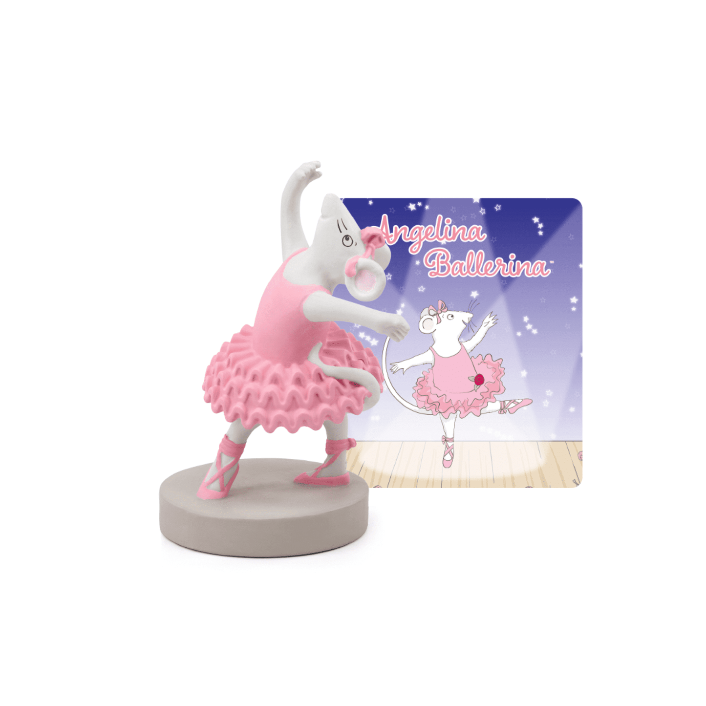 tonies Kids Audio Play Figurine - Angelina Ballerina Character, Portable Speaker Compatible, Ages 3+