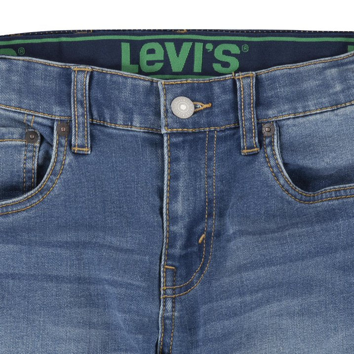 Levis Boys 511 Slim Flex Stretch Jeans in Size 16 - Well Worn Eco