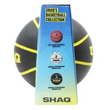 SHAQ Official Sized Basketball (29.5") - Black and Yellow