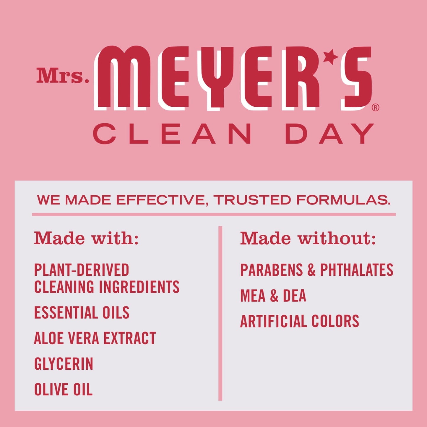 Mrs. Meyer's Clean Day Liquid Hand Soap, Peppermint, 12.5 oz