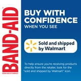 Band-Aid Brand Flexible Fabric Adhesive Bandages, All One Size, 8 Ct