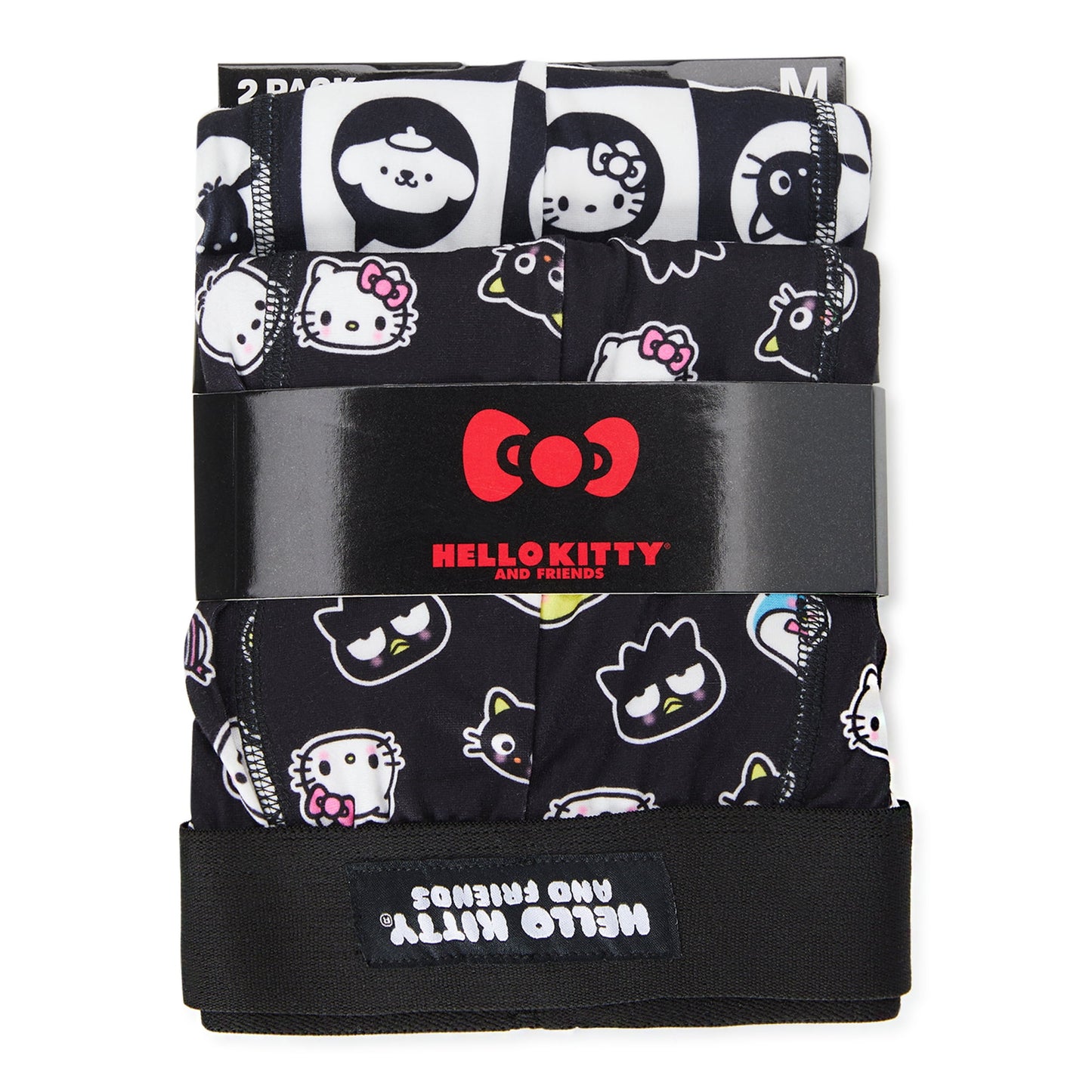 Hello Kitty Men's Boxer Briefs, 2-Pack, Size 2XL