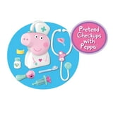 Peppa Pig Checkup Case Set with Carry Handle, 8-Piece Doctor Kit for Kids with Stethoscope Baby and Toddler Toys
