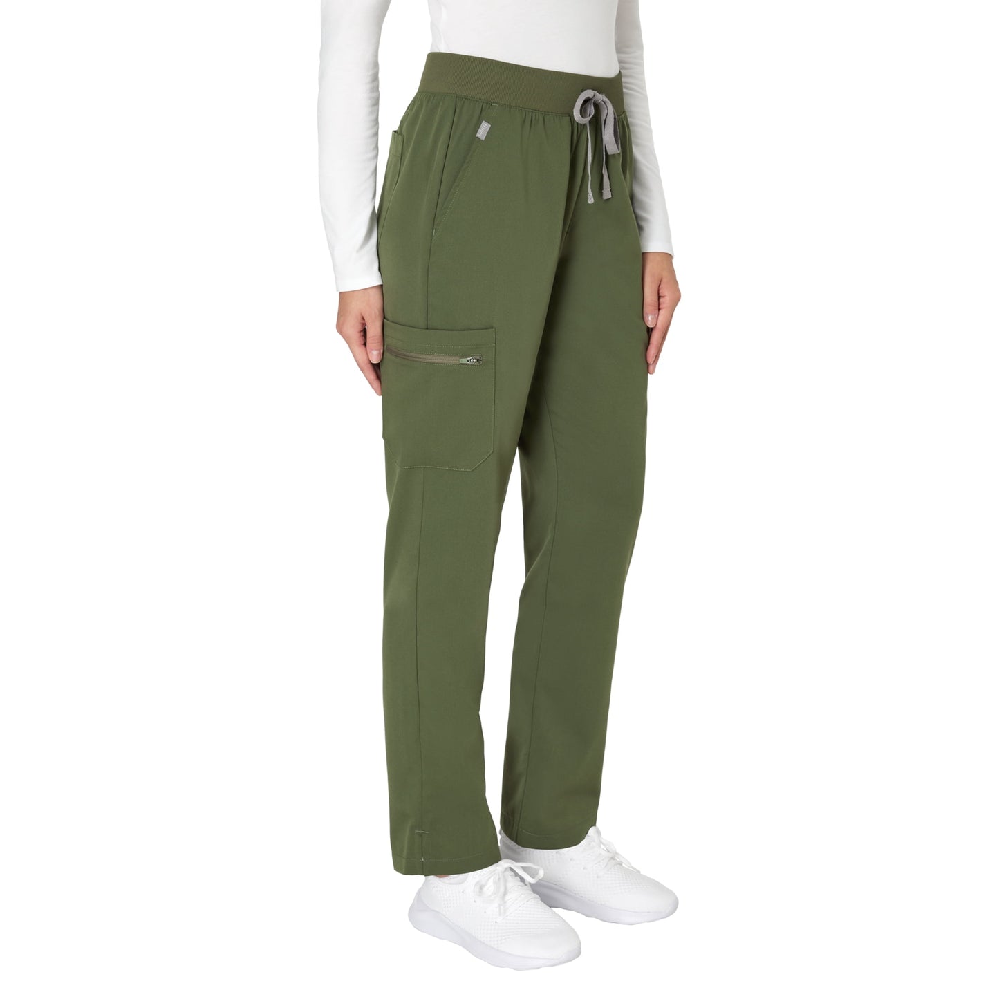 Hanes Womens Hanes Women's Scrubs Drawstring Scrub Pants, Premium, Straight Leg, Pockets, Size 3XL 22