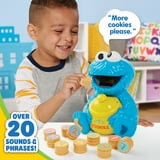 Sesame Street Cookie's Counting Jar, 12-Pieces, Learning and Education, Kids Toys for Ages 2 up