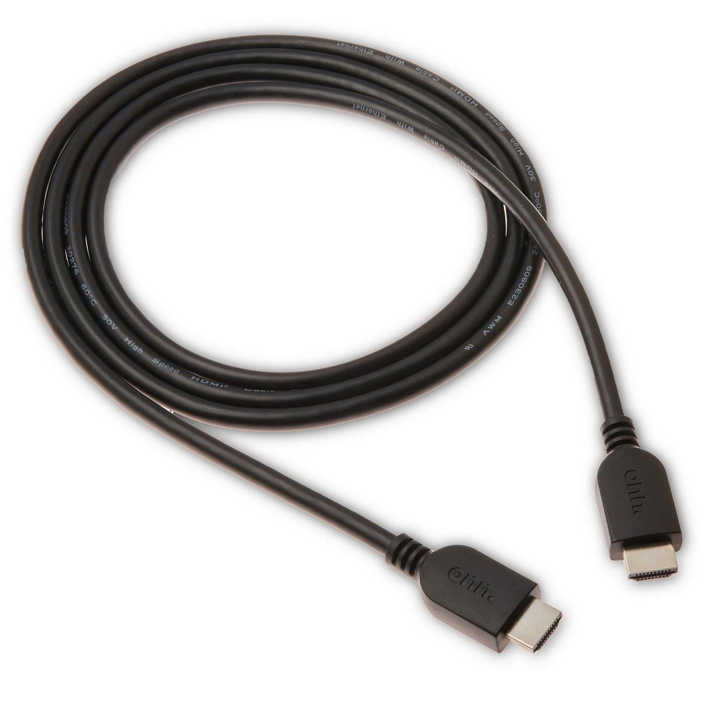 onn. 6' HDMI Cable, Black