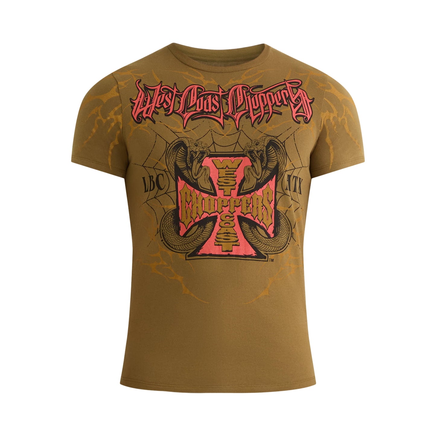 West Coast Choppers Men's and Big Men's Graphic Tee with Short Sleeves, Size 2XL 50/52