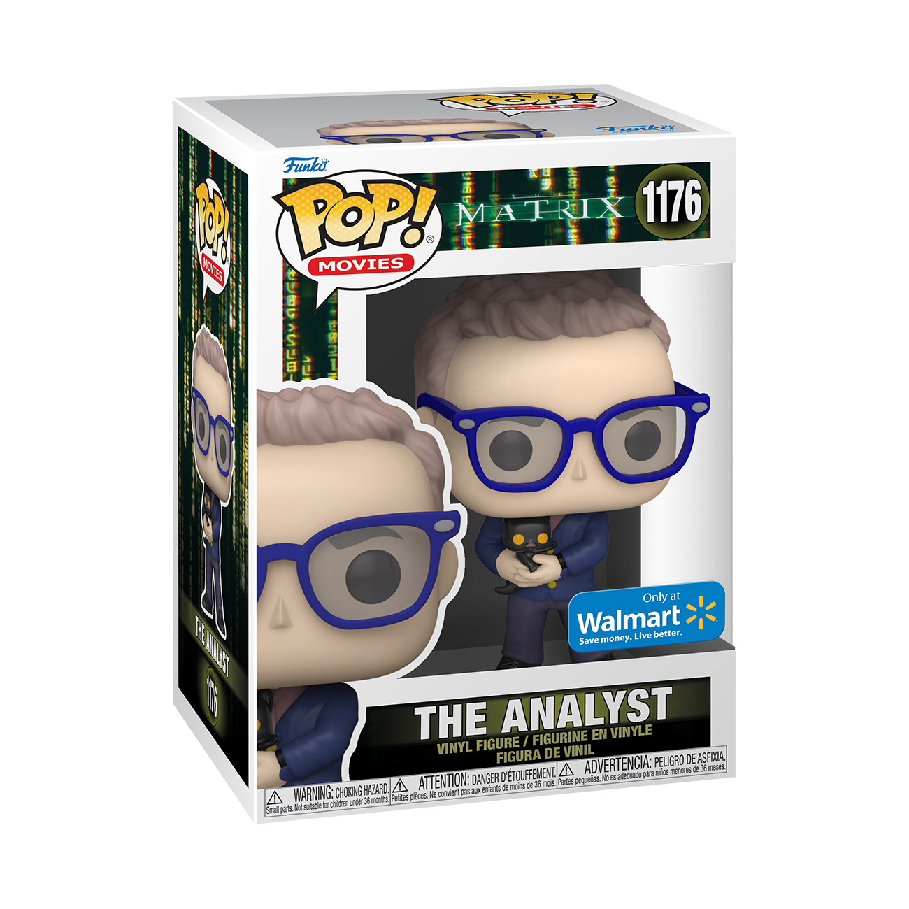 Funko Pop! Movies: The Matrix 4 - The Analyst Vinyl Figure (Walmart Exclusive)