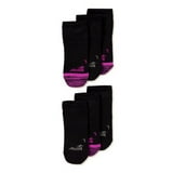 Avia Women's Premium Lightweight No Show Low Cut Socks, 6-Pack