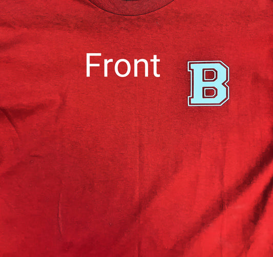 "Bellefonte Red Raiders" Short Sleeved Custom Shirt - Unisex