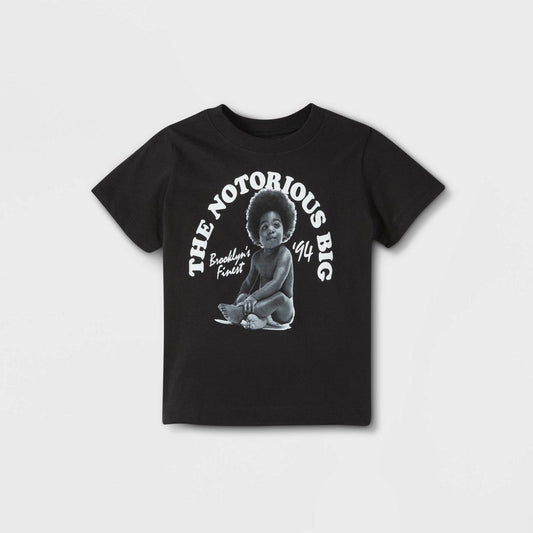 Toddler Boys' the Notorious BIG Short Sleeve T-Shirt - Black 3T