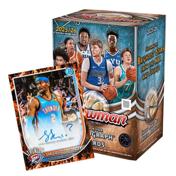 2025-26 Topps Bowman Basketball NBA Value Box
