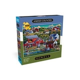 Buffalo Games 1000-Piece Dowdle Amish Country Interlocking Jigsaw Puzzle