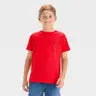 Boys' Short Sleeve Skateboard Dino Graphic T-Shirt - Cat & Jack™ Red XL (14) Husky