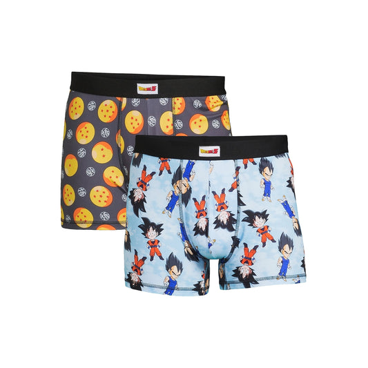 Dragon Ball Z Men's Boxer Briefs, 2-Pack, Size 2XL