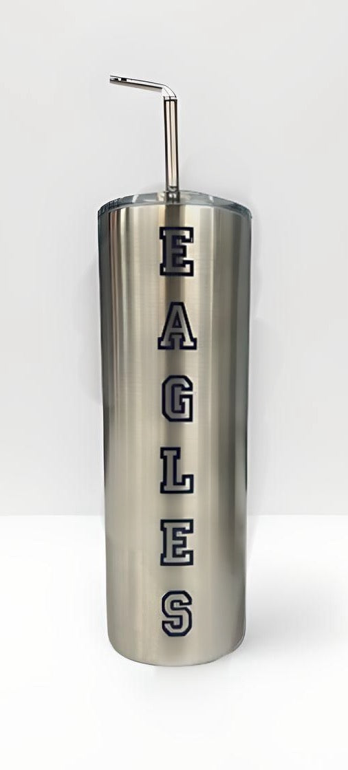 "Eagles" Skinny Metal Tumbler