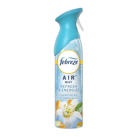 Febreze Air Mist Odor-Fighting Air Freshener, Zesty Orange Blossom, 8.8oz