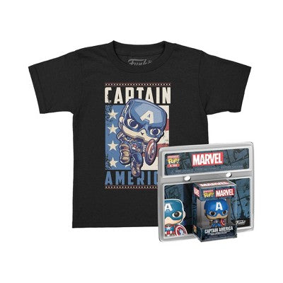 Kids' Captain America 4 Funko Graphic T-Shirt - XS