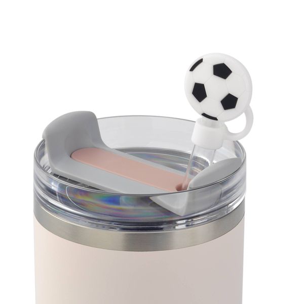 Novelty Straw Cover Soccer - Bullseye's Playground™