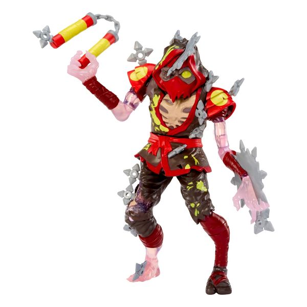 Ninjombie Action Figure - Grave Spin, Ninja Zombie with Slime