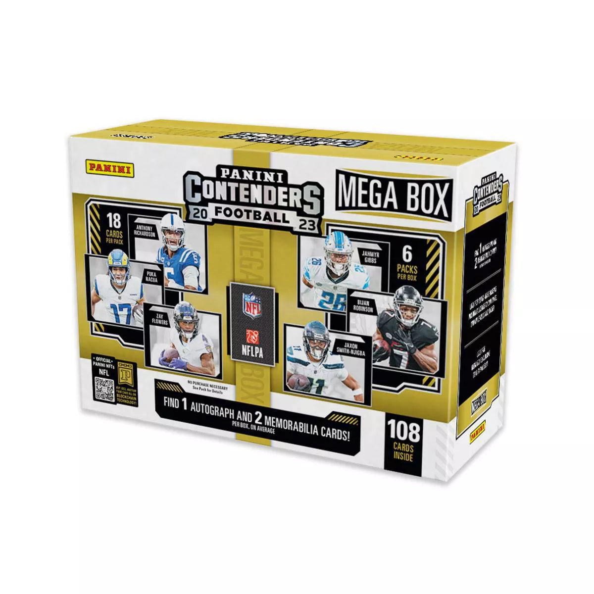 2023 Panini NFL Contenders Football Trading Card Mega Box