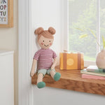 Decorative Kids' Pillow Striped Purple - Pillowfort: Novelty Plush, Recycled Polyester Fill, OEKO-TEX Certified