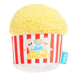 BARK Barkbuster Movie Night Buttered Chompcorn Dog Food Shaped Plush Toy - XS-M (0-50 lb.)