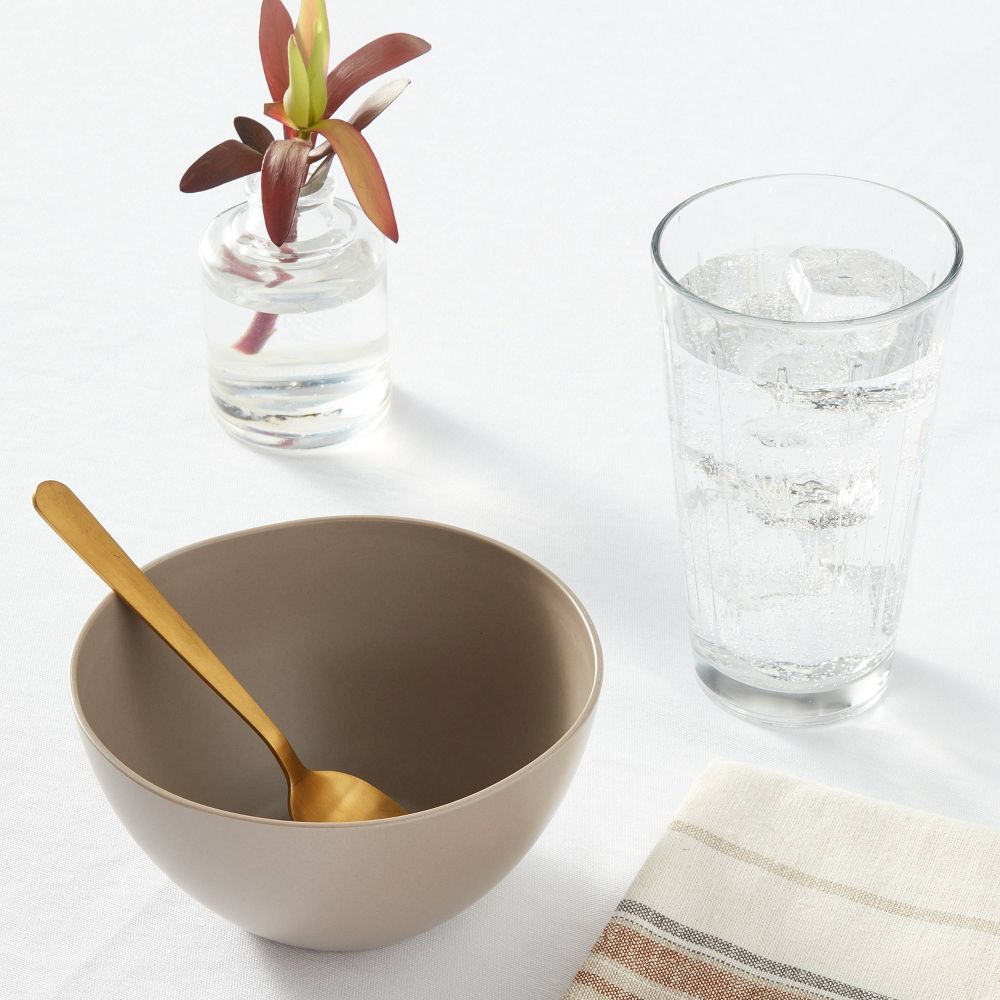 24oz Plastic Redington Cereal Bowl - Threshold - Disco Brown