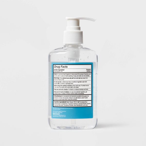 Hand Sanitizer Clear Gel - 8 fl oz - up&up™