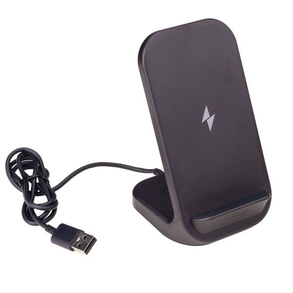 10W Qi Charging Stand - dealworthy™ Black: USB Wireless Charger
