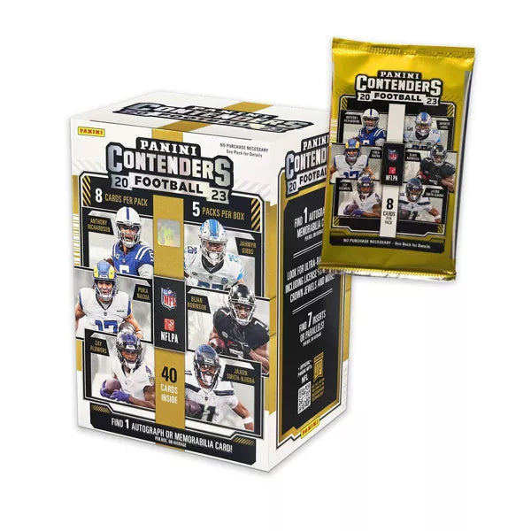 2023 Panini Contenders Football Trading Cards Blaster Box