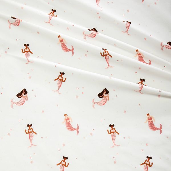 Mermaid Cotton Kids' Sheet Set - Pillowfort™ Size Twin
