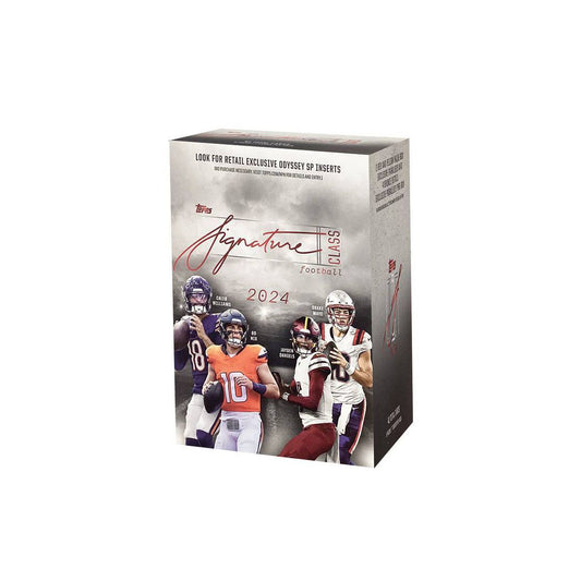 2024 Topps Signature Class Football Trading Card Value Box