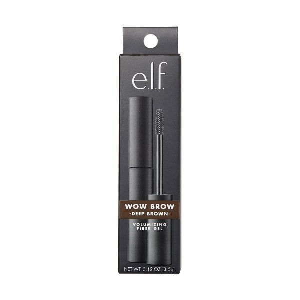 e.l.f. Wow Eyebrow Enhancer Gel - 0.12oz - Deep Brown