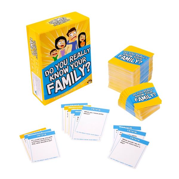 Do You Really Know Your Family? Board Game