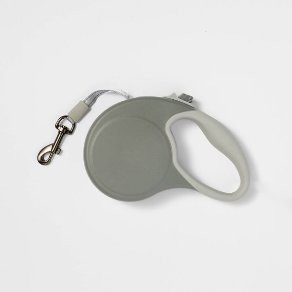Retractable Dog Leash - S - Gray - Boots & Barkley™