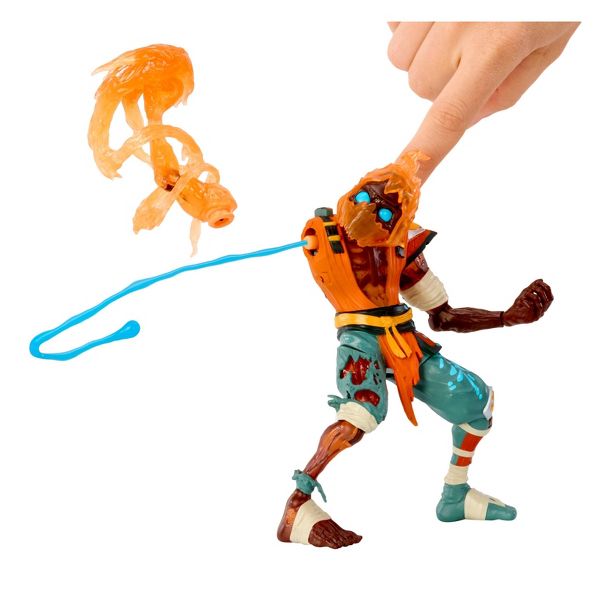 Ninjombie Action Figure - Scorchstrike, Ninja Zombie with Slime