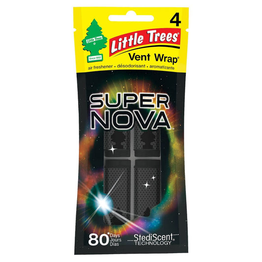 Little Trees Vent Wrap Supernova 4pk Air Freshener