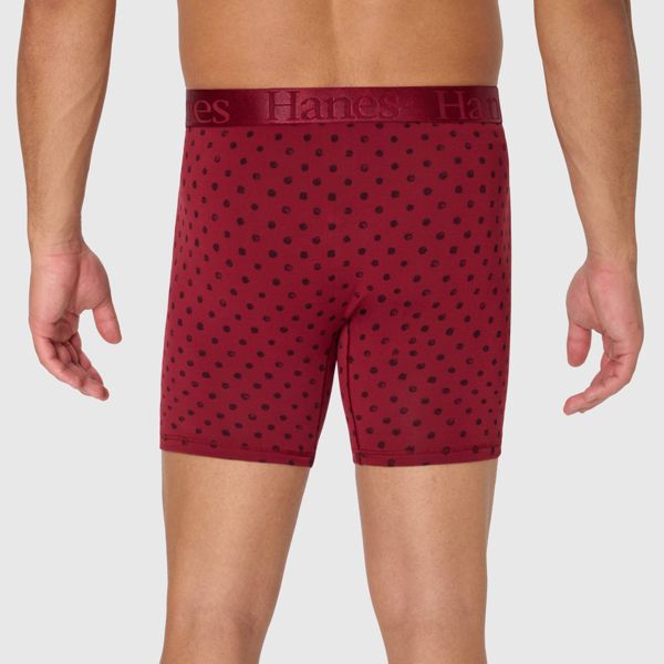 Hanes Originals Premium Men's Super Soft 3pk Boxer Briefs - Bonus Pack 4
