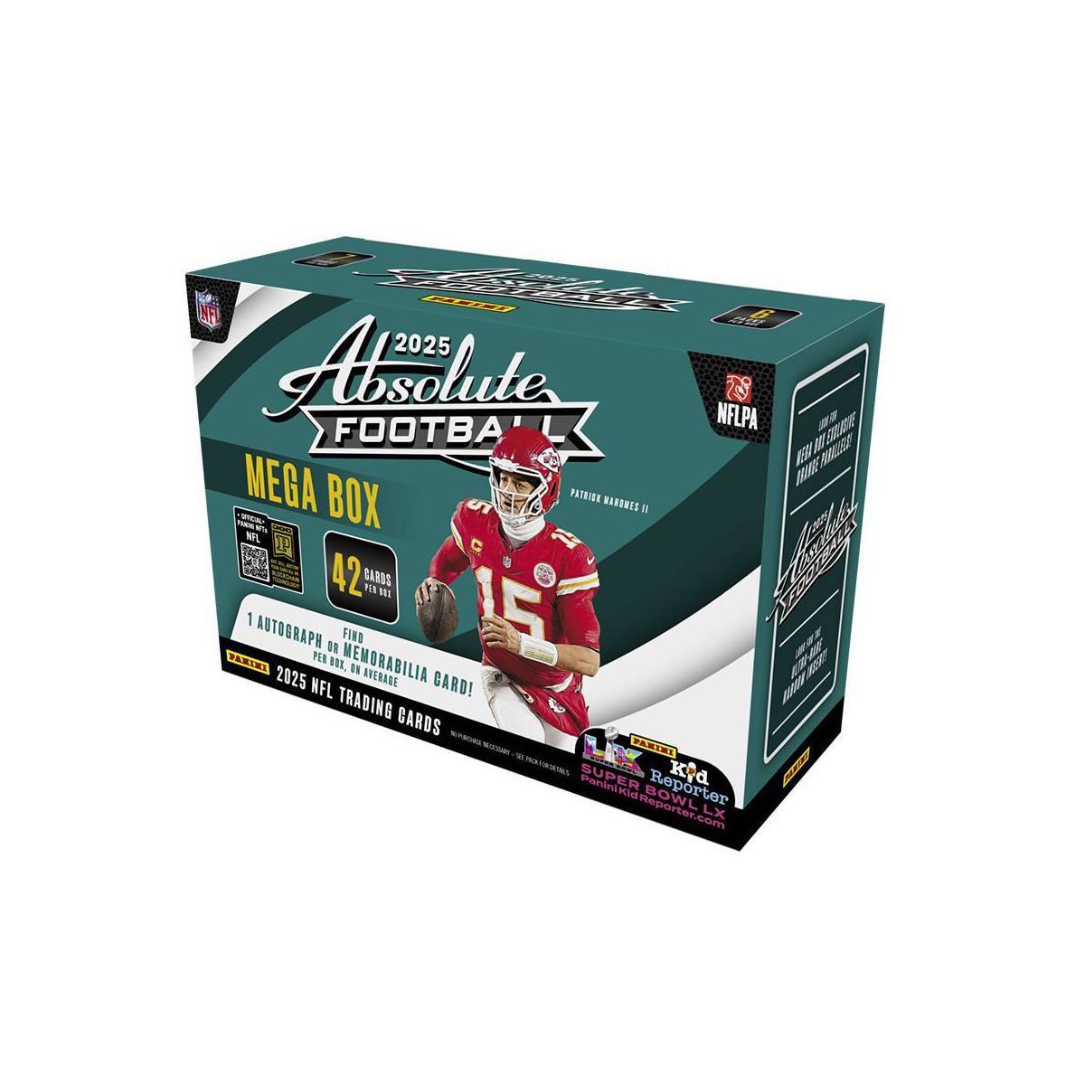 2025 Panini NFL Absolute Football Trading Card Mega Box