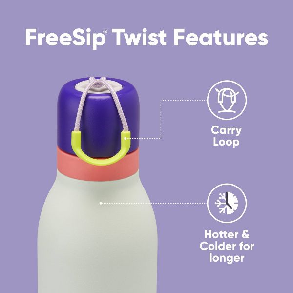 Owala 24oz FreeSip Twist Stainless Steel Water Bottle